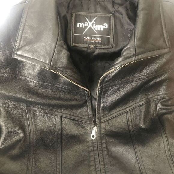 WILSONS Authentic Leather jacket size L - Picture 8 of 8